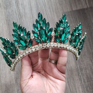 Emerald Green Tiara
